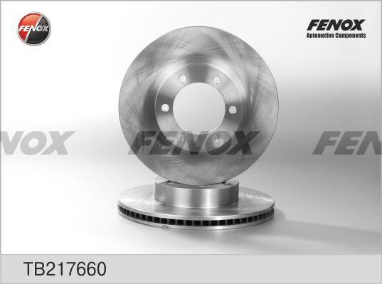 ДИСК ТОРМОЗНОЙ ПЕРЕДНИЙ TB217660 FENOX