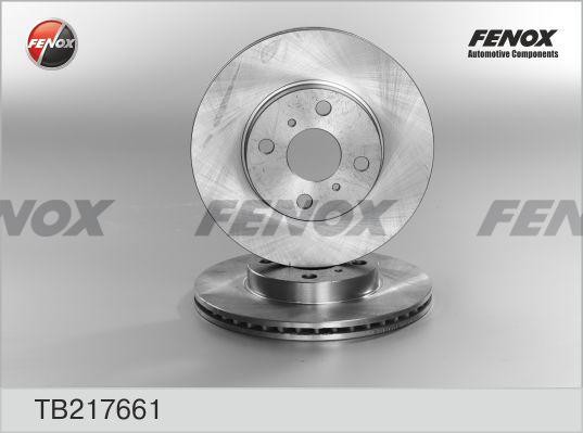 ДИСК ТОРМОЗНОЙ ПЕРЕДНИЙ TB217661 FENOX