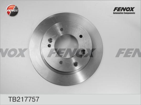 ДИСК ТОРМОЗНОЙ ЗАДНИЙ TB217757 FENOX