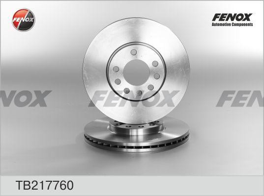 ДИСК ТОРМОЗНОЙ ПЕРЕДНИЙ TB217760 FENOX