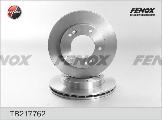 ДИСК ТОРМОЗНОЙ ПЕРЕДНИЙ TB217762 FENOX