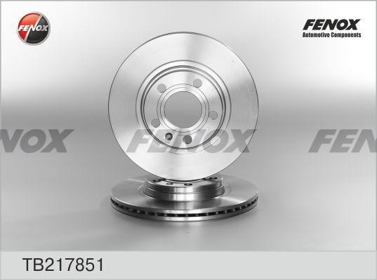 ДИСК ТОРМОЗНОЙ ПЕРЕДНИЙ TB217851 FENOX