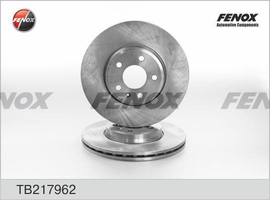 ДИСК ТОРМОЗНОЙ ПЕРЕДНИЙ TB217962 FENOX