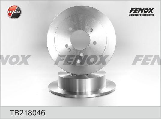 ДИСК ТОРМОЗНОЙ ЗАДНИЙ TB218046 FENOX