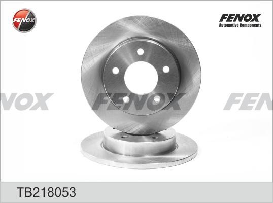 ДИСК ТОРМОЗНОЙ ЗАДНИЙ TB218053 FENOX