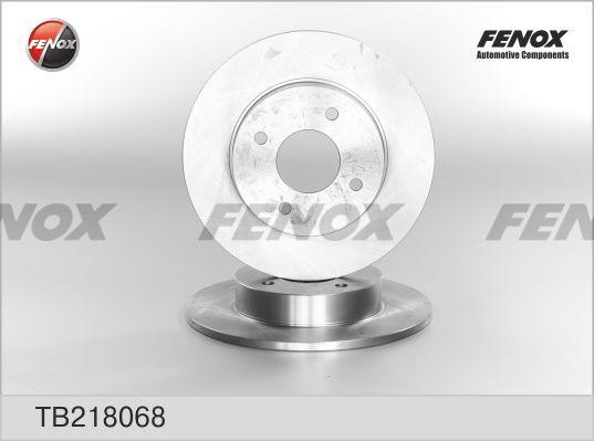 ДИСК ТОРМОЗНОЙ ЗАДНИЙ TB218068 FENOX