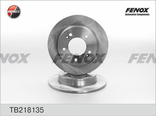 ДИСК ТОРМОЗНОЙ ЗАДНИЙ TB218135 FENOX
