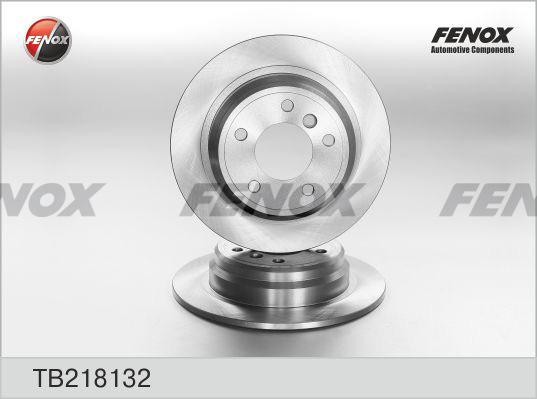 ДИСК ТОРМОЗНОЙ ЗАДНИЙ TB218132 FENOX