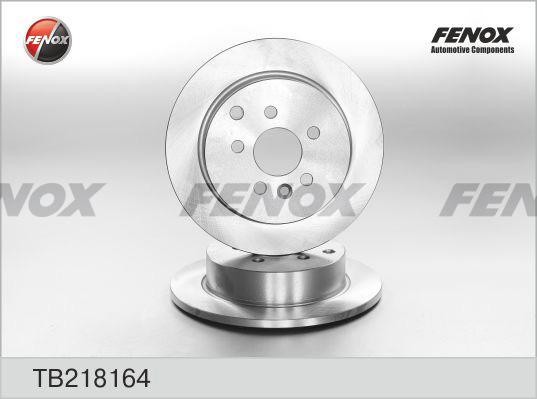 ДИСК ТОРМОЗНОЙ ЗАДНИЙ TB218164 FENOX