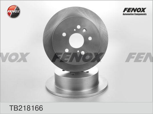 ДИСК ТОРМОЗНОЙ ЗАДНИЙ TB218166 FENOX