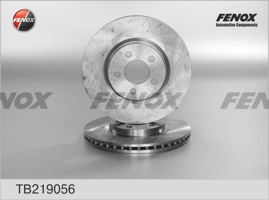 ДИСК ТОРМОЗНОЙ ПЕРЕДНИЙ TB219056 FENOX