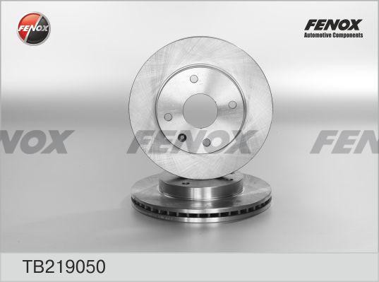 ДИСК ТОРМОЗНОЙ ПЕРЕДНИЙ TB219050 FENOX