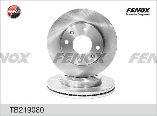 ДИСК ТОРМОЗНОЙ ПЕРЕДНИЙ TB219080 FENOX