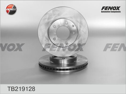 ДИСК ТОРМОЗНОЙ ПЕРЕДНИЙ TB219128 FENOX