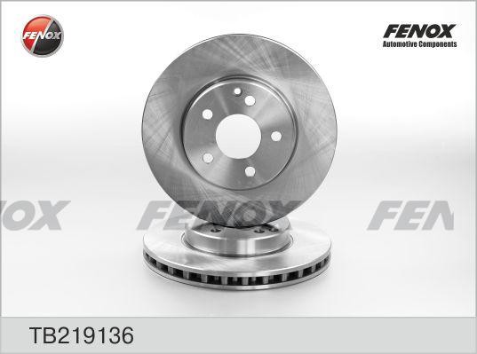 ДИСК ТОРМОЗНОЙ ПЕРЕДНИЙ TB219136 FENOX