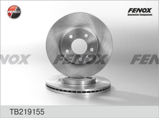 ДИСК ТОРМОЗНОЙ ПЕРЕДНИЙ TB219155 FENOX