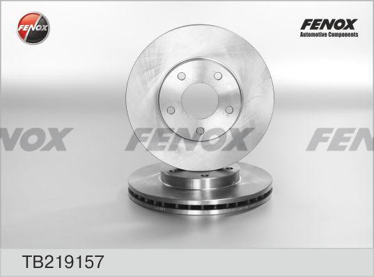 ДИСК ТОРМОЗНОЙ ПЕРЕДНИЙ TB219157 FENOX