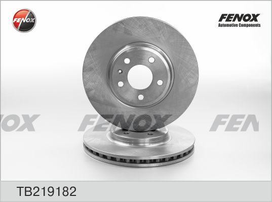 ДИСК ТОРМОЗНОЙ ПЕРЕДНИЙ TB219182 FENOX