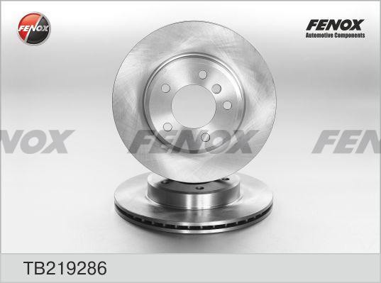 ДИСК ТОРМОЗНОЙ ПЕРЕДНИЙ TB219286 FENOX