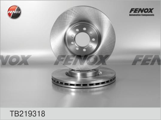 ДИСК ТОРМОЗНОЙ ПЕРЕДНИЙ TB219318 FENOX