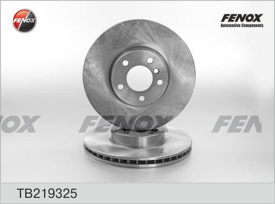ДИСК ТОРМОЗНОЙ ПЕРЕДНИЙ TB219325 FENOX