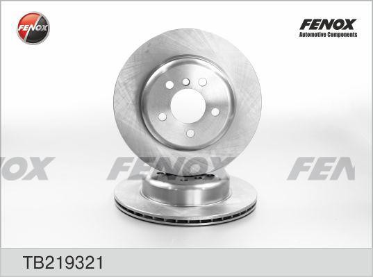 ДИСК ТОРМОЗНОЙ ЗАДНИЙ TB219321 FENOX