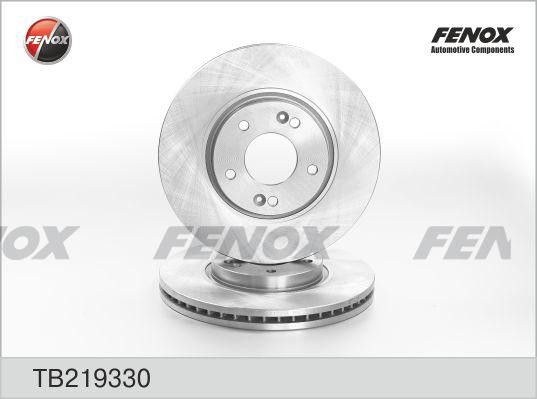ДИСК ТОРМОЗНОЙ ПЕРЕДНИЙ TB219330 FENOX