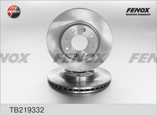ДИСК ТОРМОЗНОЙ ПЕРЕДНИЙ TB219332 FENOX