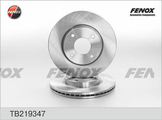 ДИСК ТОРМОЗНОЙ ПЕРЕДНИЙ TB219347 FENOX