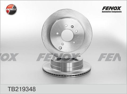 ДИСК ТОРМОЗНОЙ ЗАДНИЙ TB219348 FENOX