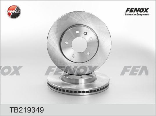 ДИСК ТОРМОЗНОЙ ПЕРЕДНИЙ TB219349 FENOX