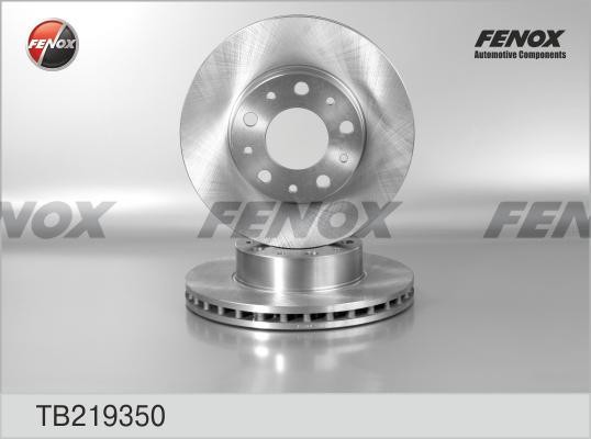 ДИСК ТОРМОЗНОЙ ПЕРЕДНИЙ TB219350 FENOX