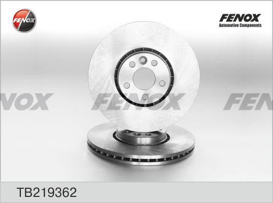 ДИСК ТОРМОЗНОЙ ПЕРЕДНИЙ TB219362 FENOX