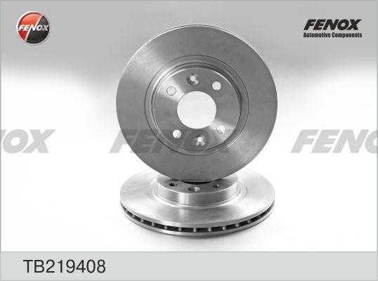 ДИСК ТОРМОЗНОЙ ПЕРЕДНИЙ TB219408 FENOX
