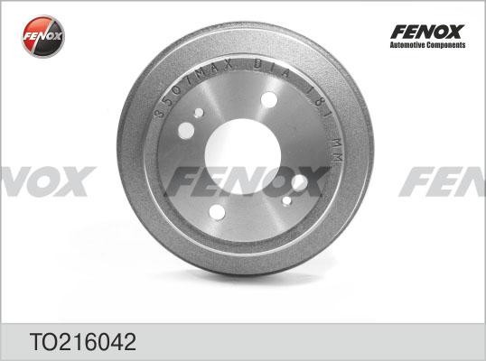 БАРАБАН ТОРМОЗНОЙ TO216042 FENOX