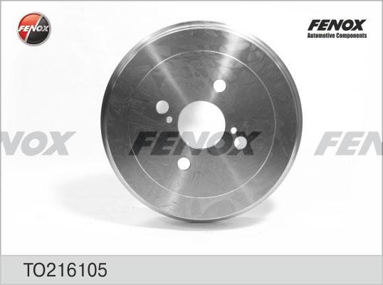 БАРАБАН ТОРМОЗНОЙ TO216105 FENOX
