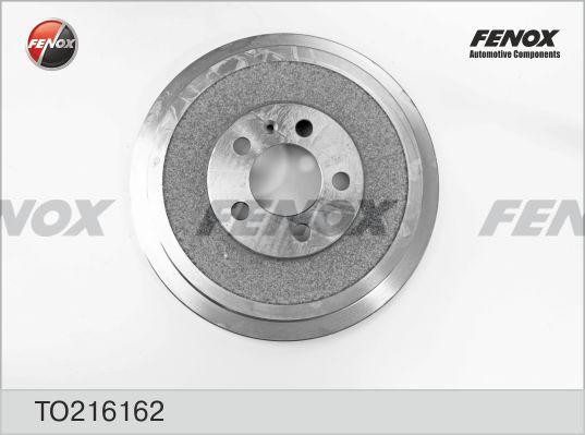 БАРАБАН ТОРМОЗНОЙ ЗАДНИЙ TO216162 FENOX