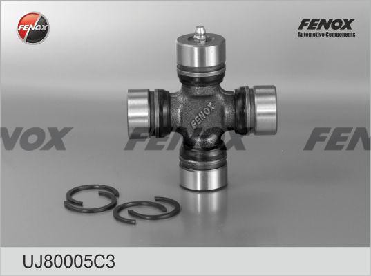 КРЕСТОВИНА КАРДАННОГО ШАРНИРА UJ80005C3 FENOX