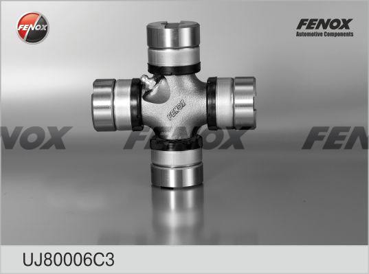 КРЕСТОВИНА КАРДАННОГО ШАРНИРА ЗАДНЯЯ UJ80006C3 FENOX
