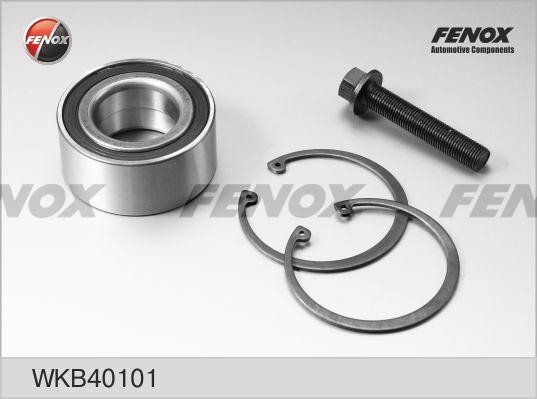 КОМПЛЕКТ ПОДШИПНИКОВ СТУПИЦЫ ПЕРЕДНЕЙ/ЗАДНЕЙ WKB40101 FENOX