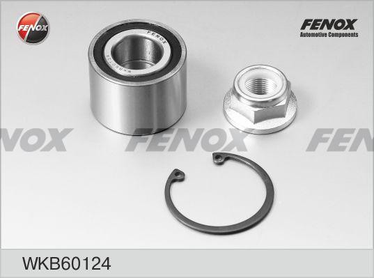 КОМПЛЕКТ ПОДШИПНИКОВ СТУПИЦЫ ЗАДНЕЙ WKB60124 FENOX
