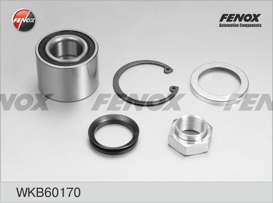 КОМПЛЕКТ ПОДШИПНИКОВ СТУПИЦЫ ЗАДНЕЙ WKB60170 FENOX