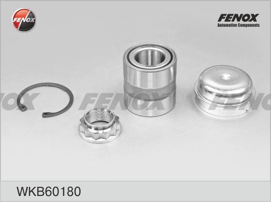 КОМПЛЕКТ ПОДШИПНИКОВ СТУПИЦЫ ЗАДНЕЙ WKB60180 FENOX