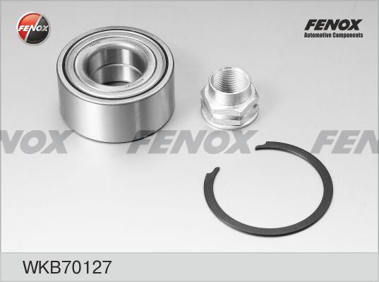 КОМПЛЕКТ ПОДШИПНИКОВ СТУПИЦЫ ПЕРЕДНЕЙ WKB70127 FENOX
