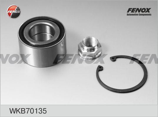КОМПЛЕКТ ПОДШИПНИКОВ СТУПИЦЫ ПЕРЕДНЕЙ/ЗАДНЕЙ WKB70135 FENOX
