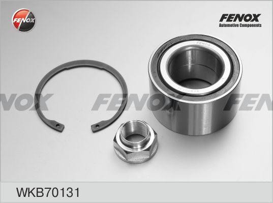 КОМПЛЕКТ ПОДШИПНИКОВ СТУПИЦЫ ПЕРЕДНЕЙ WKB70131 FENOX