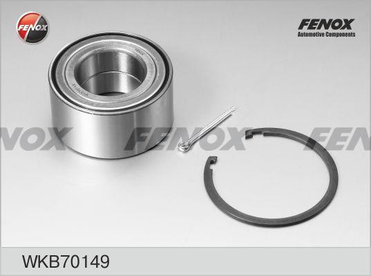 КОМПЛЕКТ ПОДШИПНИКОВ СТУПИЦЫ ПЕРЕДНИЙ WKB70149 FENOX