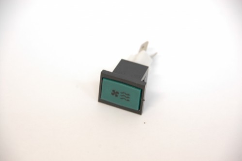 Лампа контрольная 12 В зеленая