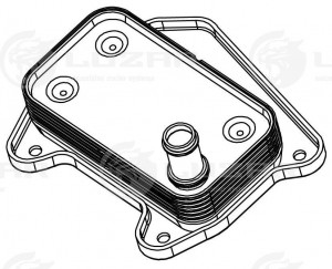 Радиатор масляный LOC1503 LUZAR