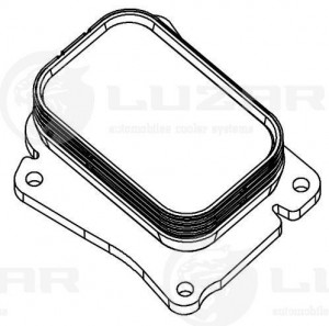 Радиатор масляный LOC1506 LUZAR